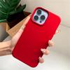 Luxusní tekuté silikonové pouzdro pro iPhone 13 14 15 Pro Max 11 12 Mini X XS XR Plus Ochrana fotoaparátu nárazuvzdorný kryt