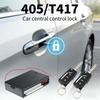Car Keyless Entry Kit 12V 15mA Low Power Anti-Theft Engine Lock Alarm System 433.92MHz Remote Central Locking System