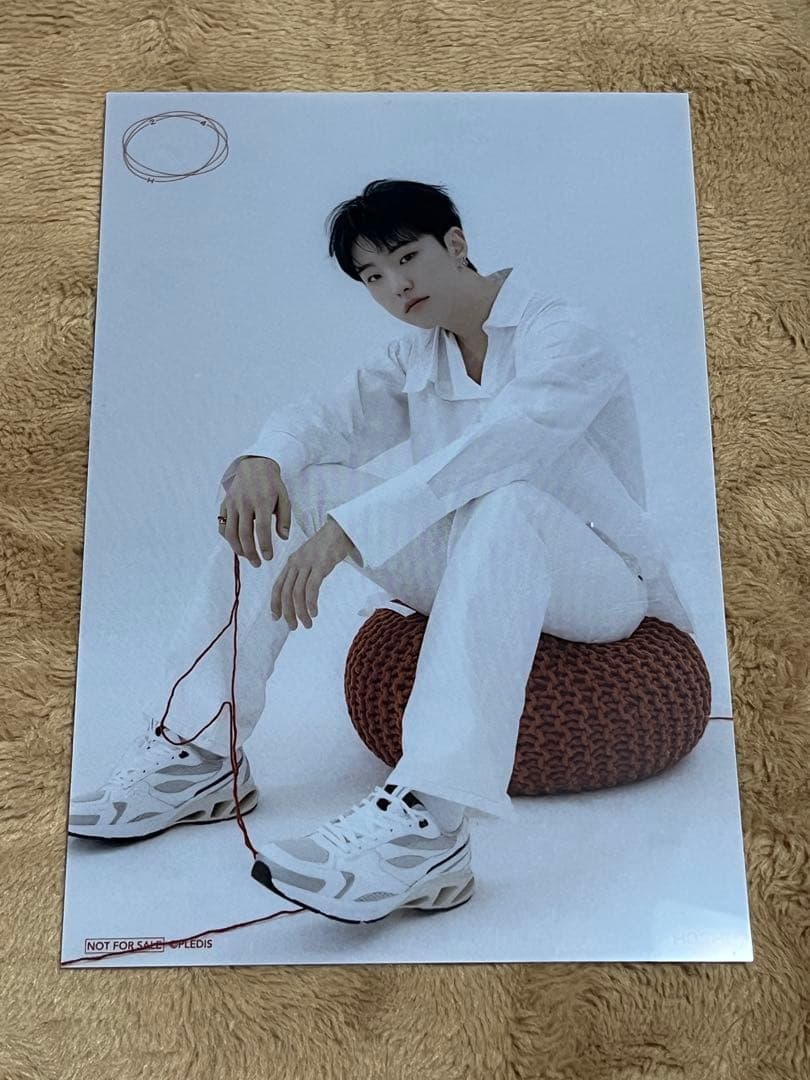 [USED] SEVENTEEN (Seventeen) 24H Tower Records Bonus Clear Postcard Hoshi