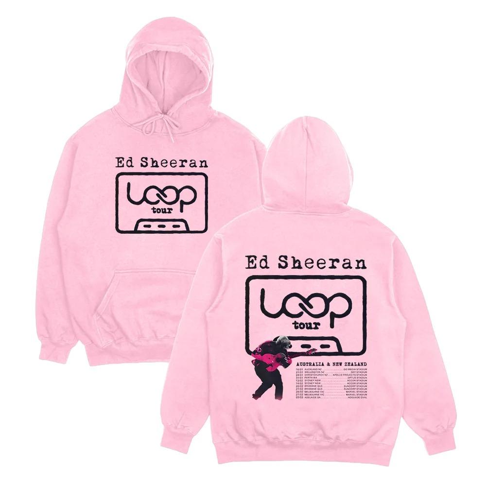 Ed Sheeran LOOP Tour Hoodies Hip Hop Graphic Clothing Streetwear NEW Fashion Unisex Women Men Pullovers High Street Sweatshirts