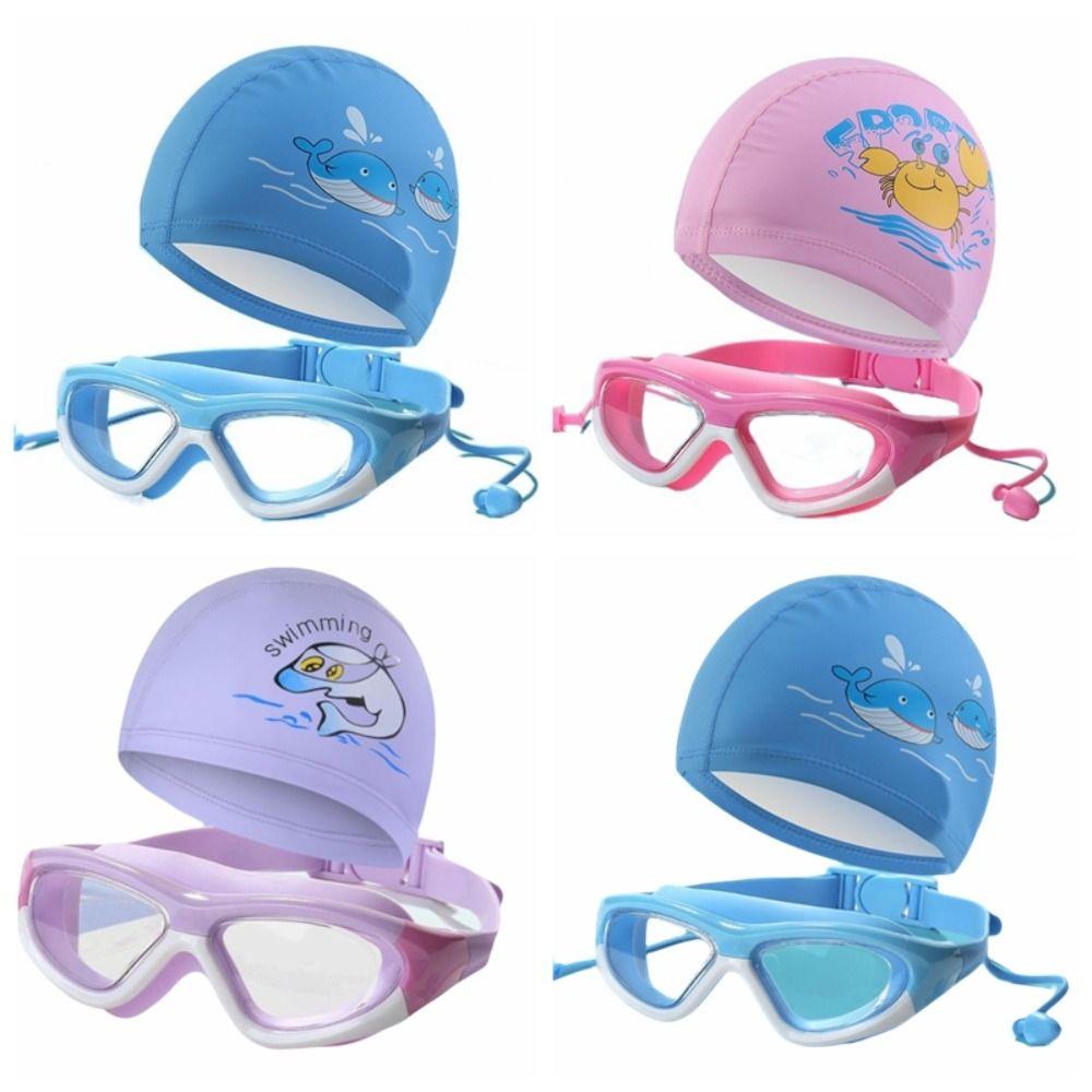 Hair Protection Children's Swimming Cap Waterproof Boys Swimming Caps  Boys and Girls