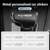 STXW3 3D Metal Car Decorative Sticker Badge Decal Interior Accessories For KIA Proceed Sorento Cerato Optima Sportage Ceed Niro Soul