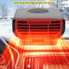 Vehicle Heating Cooling Fan Windshield Defogger Demister Defroster Car Heater Self Adhesive Electric Heater Cooling Fan