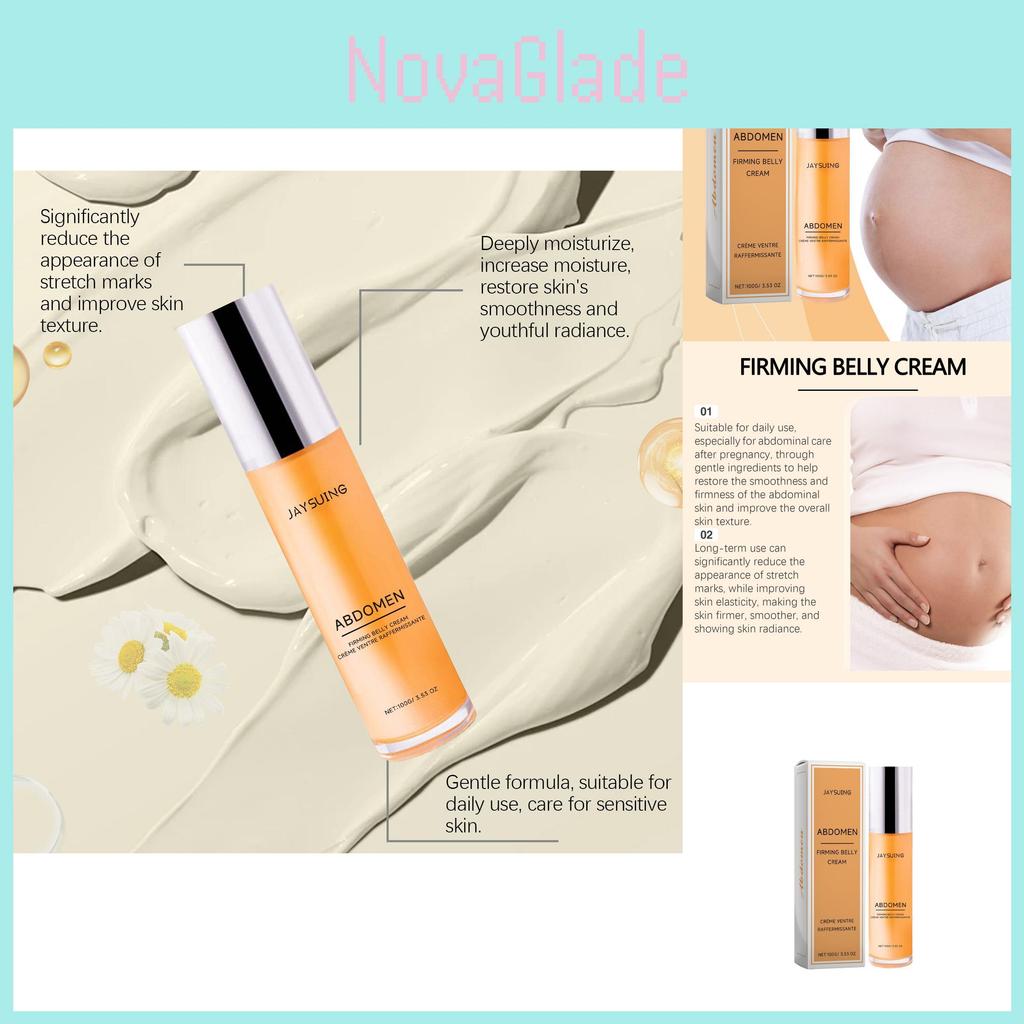 Jaysuing Skin Repair Cream Gentle Moisturizing Formula For Postpartum Belly Care 100g