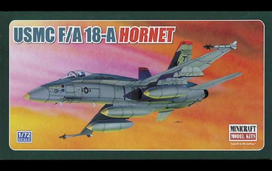 

Пластиковая модель самолета Minecraft Hornet 1/72 F/A18-A