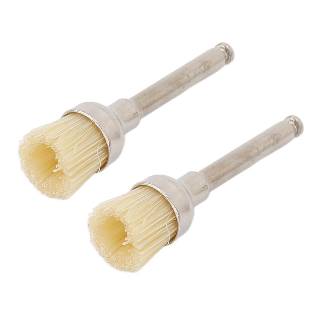 Conjunto de 100 Escovas de Polimento Profissional Escova de Limpeza Dental Descartável