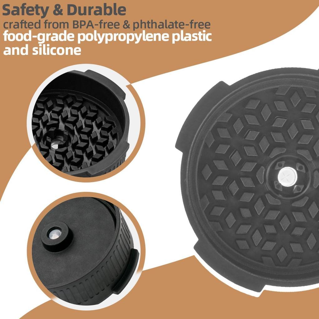 AeroPress Kahve Espresso Makinesi Aksesuarları için Akış Kontrollü Filtre Kapağı Değişimi Aero Press Orijinal, Go, Go Plus & Clear Taşınabilir için Filtre Kapağı