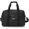 Boston Large Gym Black [Outdoor Products] Bag, 2-Way, Capacity, 40L, Travel, Bag, Luminous, Metal-Like Zipper,