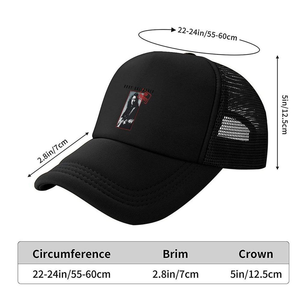 “Rory Gallagher Music, Rock Design” Mesh Baseball Cap