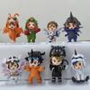 4Pcs/Set Digital Monster Digimon Characters Taichi Matt Ishida Sora Cosplay Agumon Gabumon Action Figure Anime Figure Model Toys