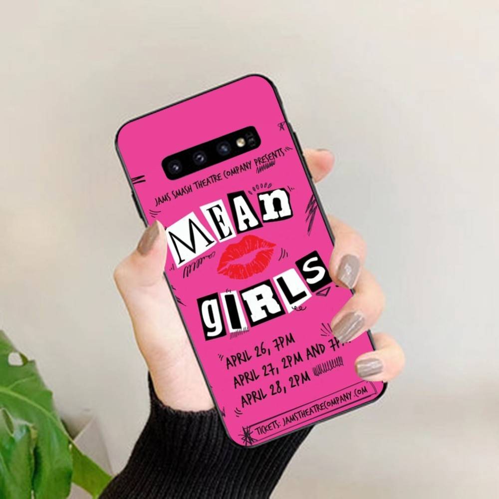 M-Mean Girls B-Burn Book Phone Case For Samsung S 24 Fe 25 Ultra Plus 20 Lite 21 30 22 23 24 22 Ultra 5G Fundas