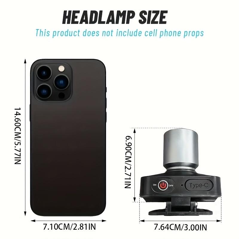 Strong Light Headlight LED Head Built-in Battery Head Lamp Rechargeable Led Headlamp For Fishing Searching Camping Outdoor