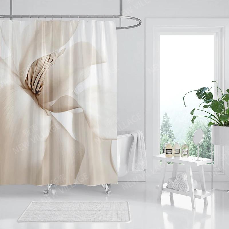 

Waterproof Fabric Shower Curtains Bathroom Curtain Accessories 180X200 Bath Curtain For Shower 240*200 Nordic Boho Decoration W60H190(CM)-1 Pcs