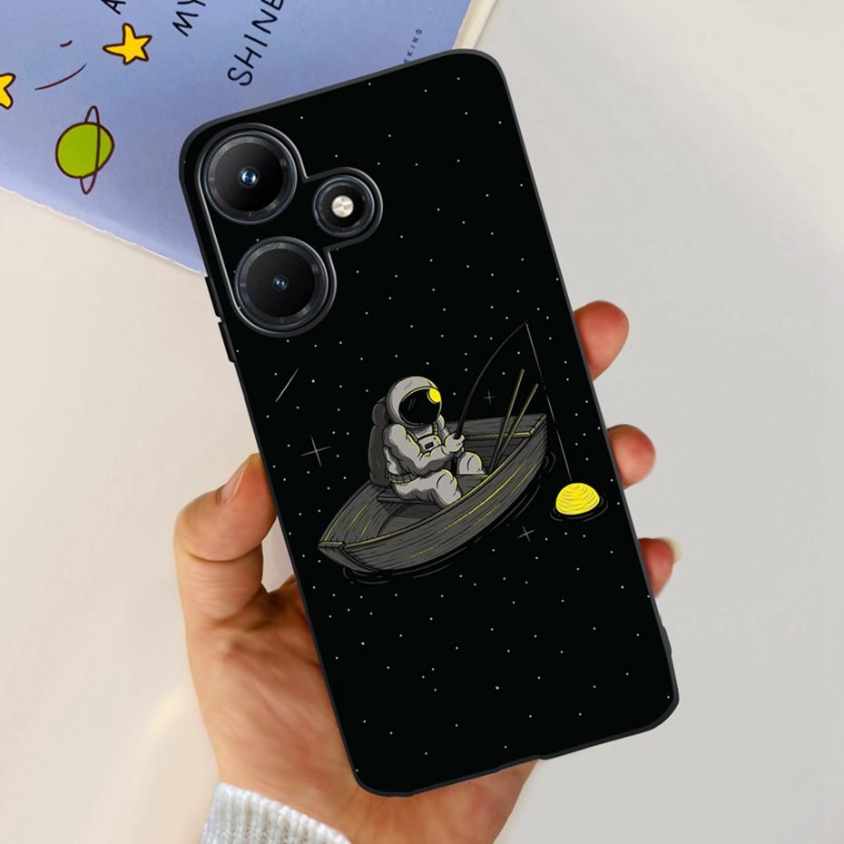 Cute Phone Case For Infinix Hot 30i Hot30 30 Play NFC 2023 Soft Silicone TPU Back Cover For Infinix Hot30i Hot 30 30Play