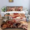 Conjunto de cama com estampa de carpa Singer Girls S-Sabrina Conjunto de suprimentos para cama requintados Conjunto de capa de edredom Conjunto de cama Conjunto de cama Presente de luxo