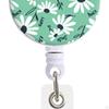 Nurse Retractable Badge Reel Holder ID Name Clip Multipurpose Cute with Alligator Swivel