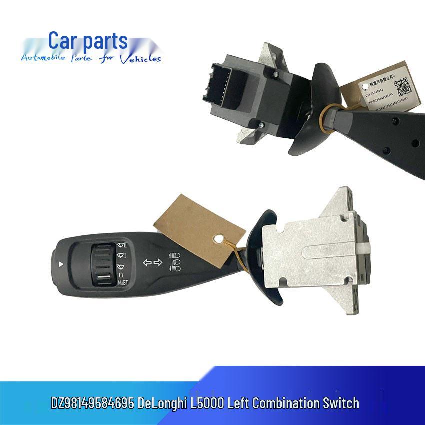DZ98149584695: Compatible Left Combination Switch for Shaanqi Delong L5000 (Lights, Wiper, Dimmer) Vehicle aspect