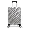 Twill Hardside Carry-on Spinner Suitcase