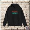 hoodie-Casual Pullover Sweatshirt Obviously I'm Mom's Favorite Family Humor