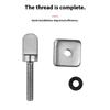 Longboards Fins Screw Stainless Steel Surfboard Screws Replacement Hardware Thumb Fins Screw Universals Fins Part Enduring
