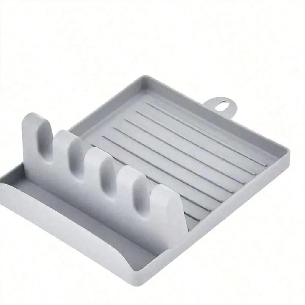 1pc Spoon/Spatula Holder, Utensil Rack, Versatile Kitchen Tool Organizer
