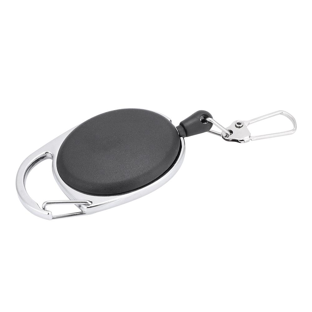 Outdoor Retractable Wire, Anti theft lost Key Keychain Camping Tools Carabiner