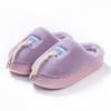 Cotton slippers autumn and winter thick-soled indoor home use lightweight velvet warm couple shoes