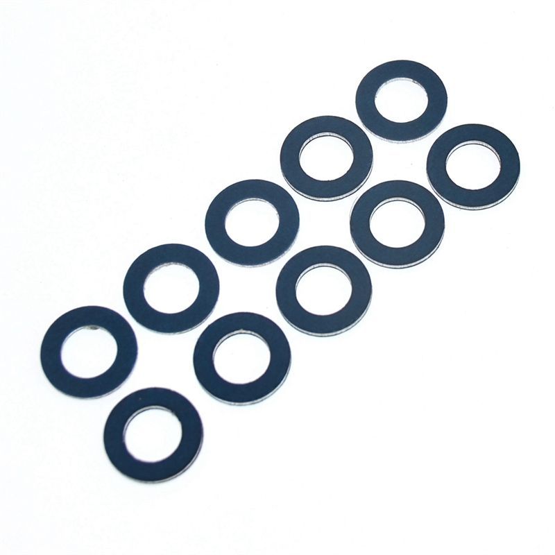 A60X 50Pcs 90430-12031 Car Oil Drain Sump Plug Washers Gasket 12Mm Hole For Toyota Lexus 9043012031