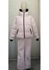 Tuta da Sci alla Moda con Cappuccio da Donna - Calda Giacca con Zip e Set di Pantaloni Lunghi