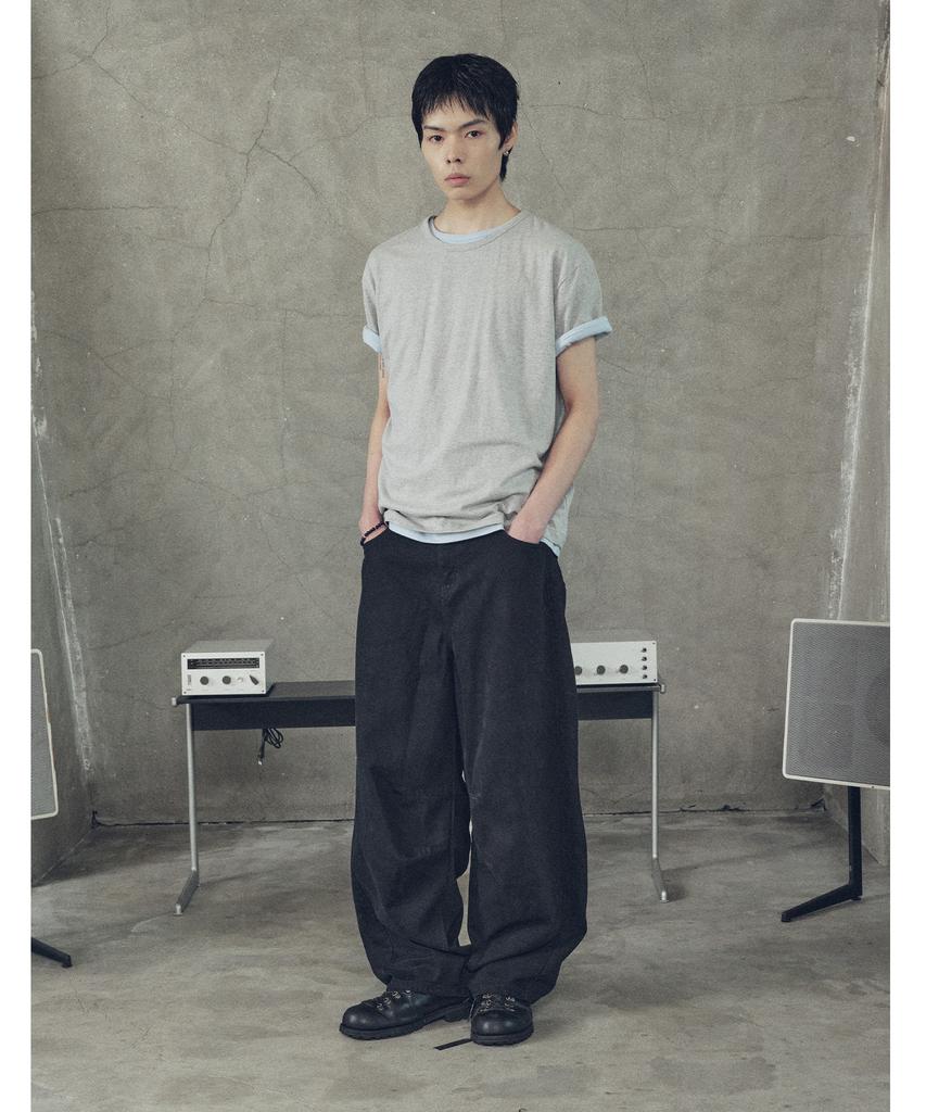 SUPERSUB Flow Yoke Curved Cotton Denim - Black