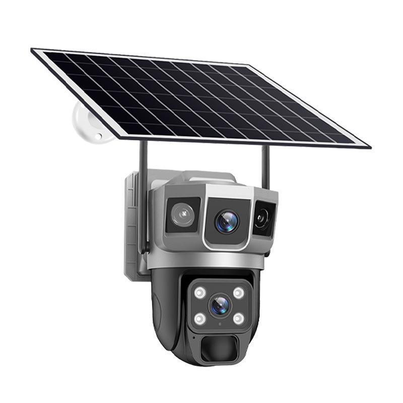 

Зовнішня камера V380: 4 мільйони HD, 3-екранний об’єктив, нічне бачення з подвійним освітленням, низьке енергоспоживання, сонячний моніторинг. Wi-Fi version