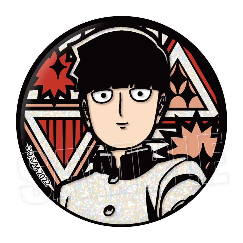 TV Anime Psycho 100 Kirietta Trading Glitter Can Badge Box of 8 "Mob III"