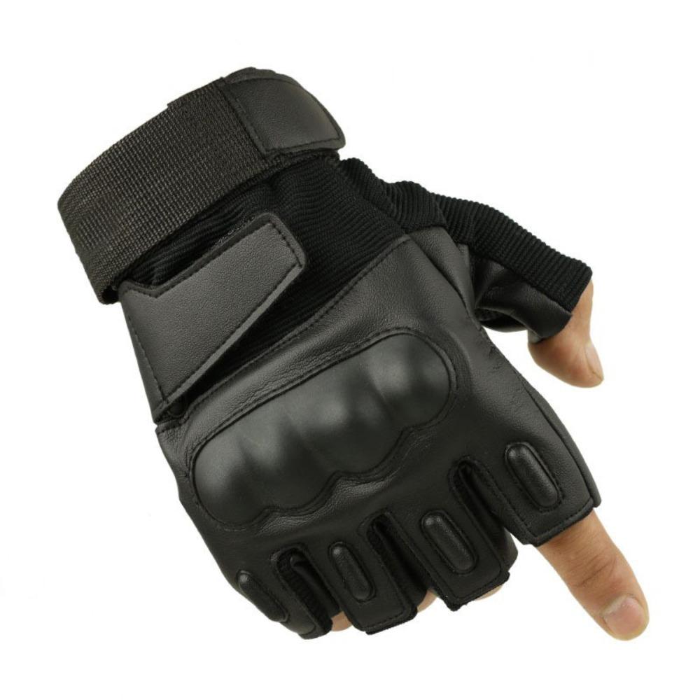 Half finger tactical gloves men's and women's autumn and winter fighting sports cycling fitness anti-cut outdoor non-slip field Korean version gloves
