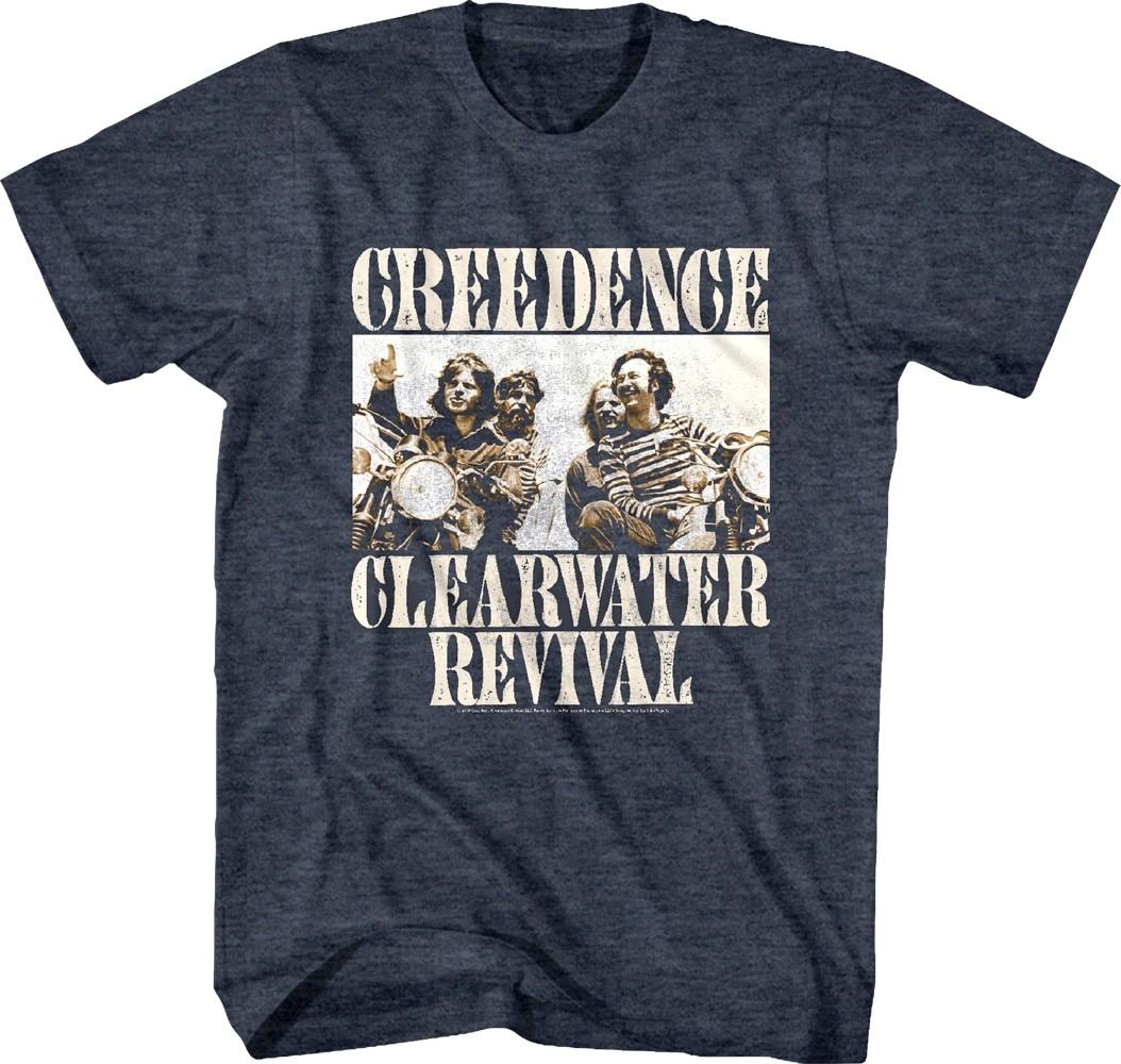 Creedence Clearwater Revival Bikers Men T Shirt M