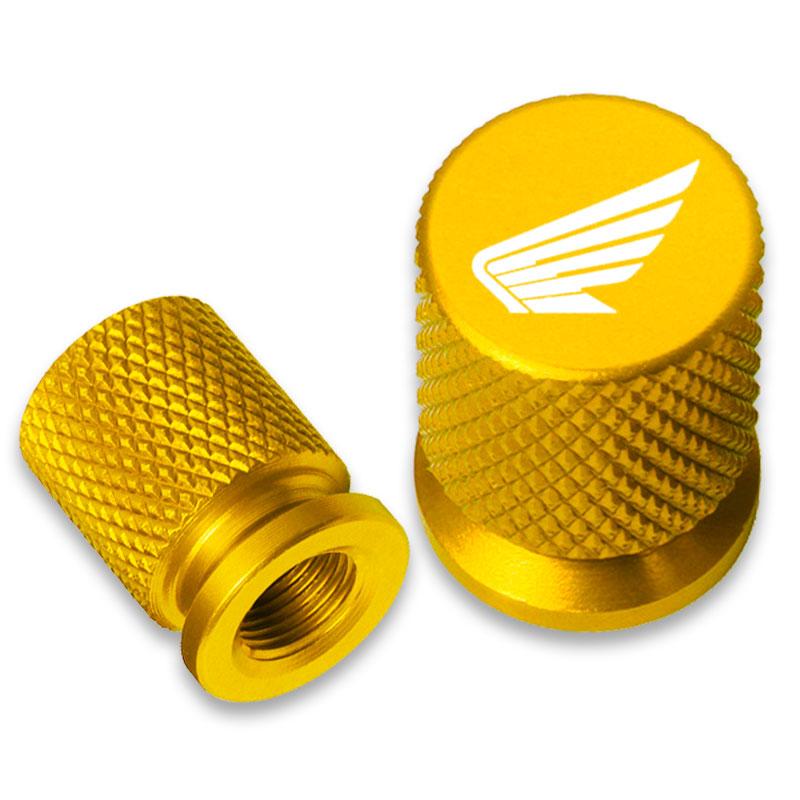 IYXI7 For HONDA Hornet NT1100 CBR650R CBR400R CB500 Shadow PCX VFR750 XADV Forza 750 Monkey Tire Valve Stem Cap Motorcycle Accessories