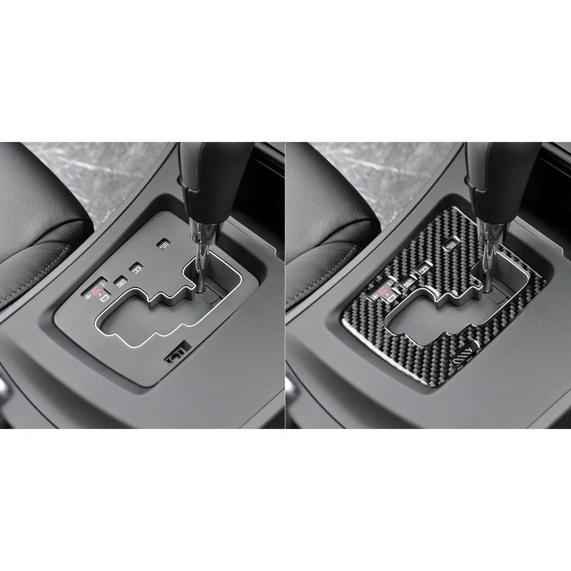 For Mazda 3 Axela Mazdaspeed 3 2010—2013 Carbon Fiber Console Inner Gear Shift Panel Car Accessories Interior Cover Trim Sticker