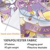 Pretty Cure Wall Tapestry Aesthetic Wall Hanging Printed Fabric Blanket Decorative Tapestries for Bedroom Living Room Home Decor