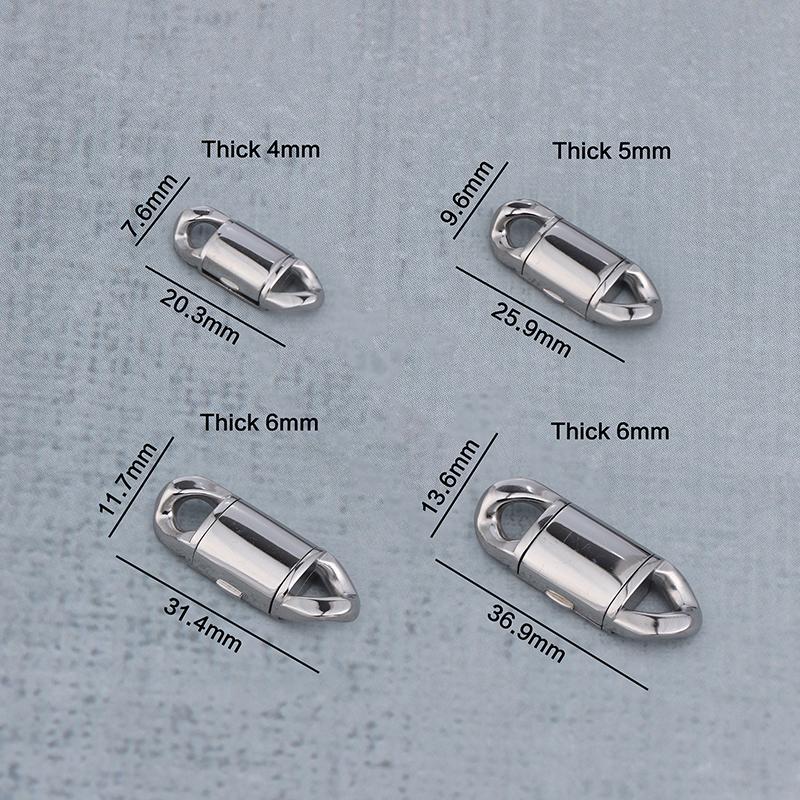 Edelstahl Cuban Link Kette Verschlüsse Schnalle Verbinder Für Hip Hop Kette Armband Halskette Schmuckherstellung Diy Zubehör