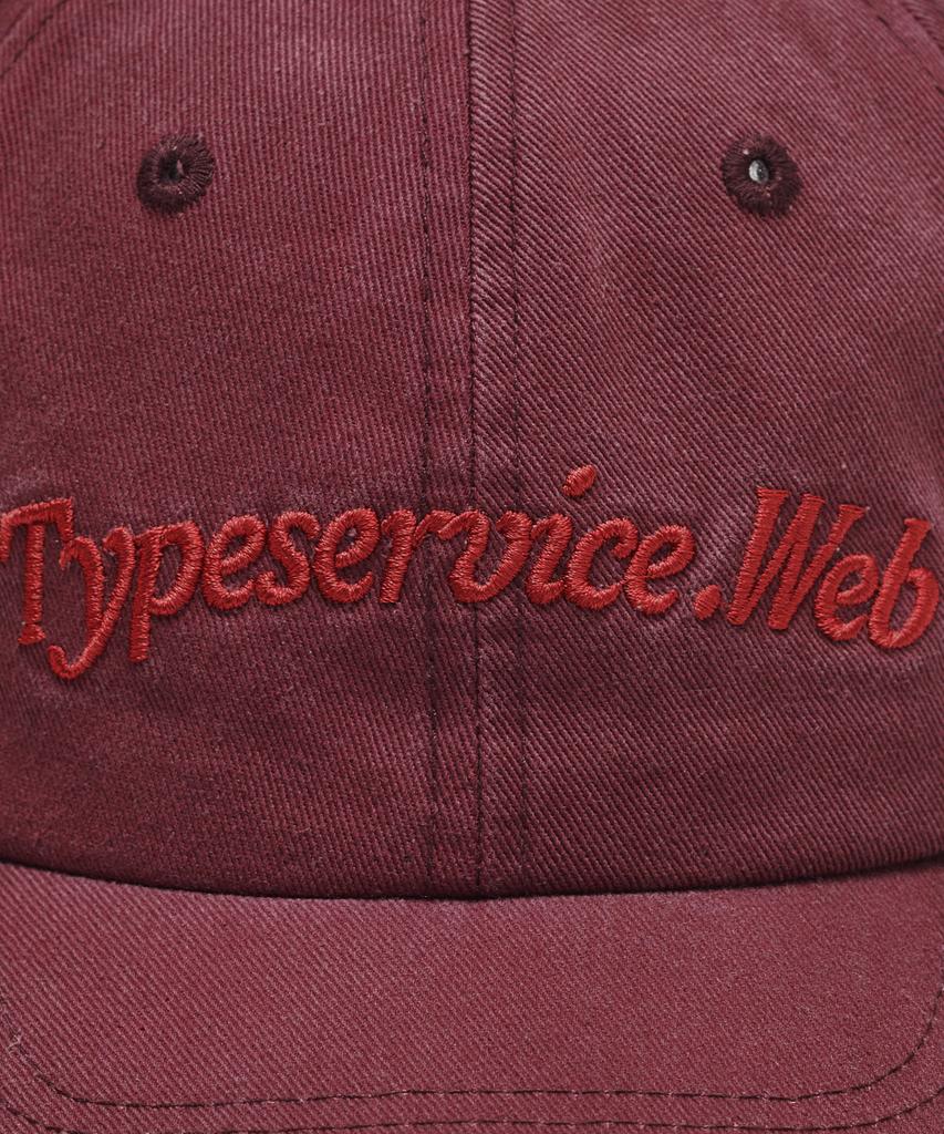 Taibseobiseu Washed Web Cap [Red]