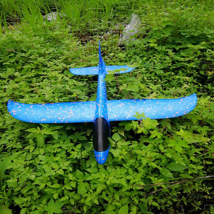 Handheld Foam Airplane Launcher Toy for Kids - Outdoor Sports Fun