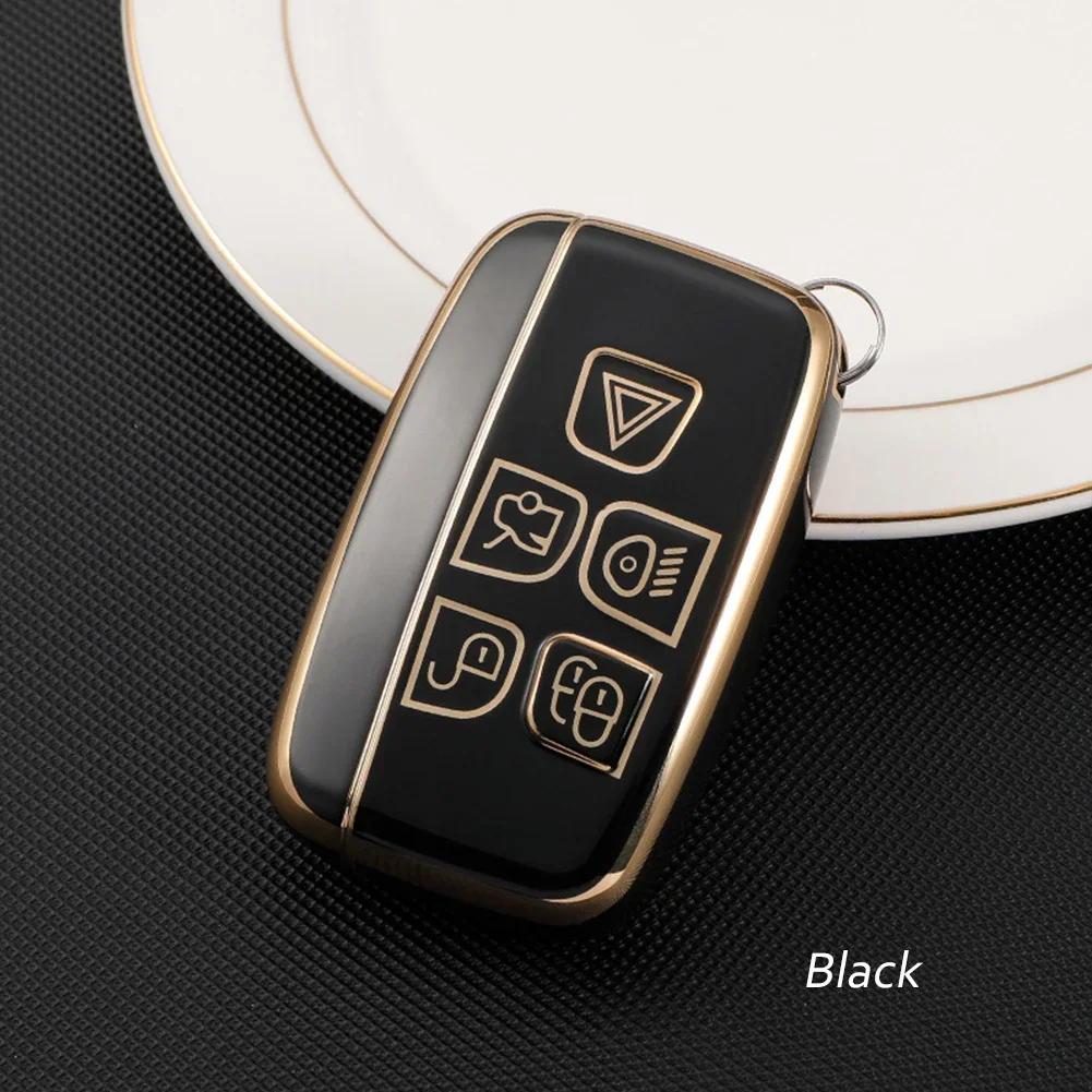 New For Jaguar XF XJ XE XJL XF TPU Car Remote Key Case Cover Holder Shell For Land Rover Range Rover Sport Evoque Freelander