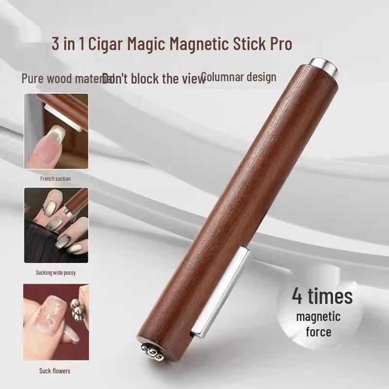 5 Yuan Rabatt: Magnetisches Nagelkunstwerkzeug - 3-in-1 Cat Eye Extra Bold Großer Zylinder