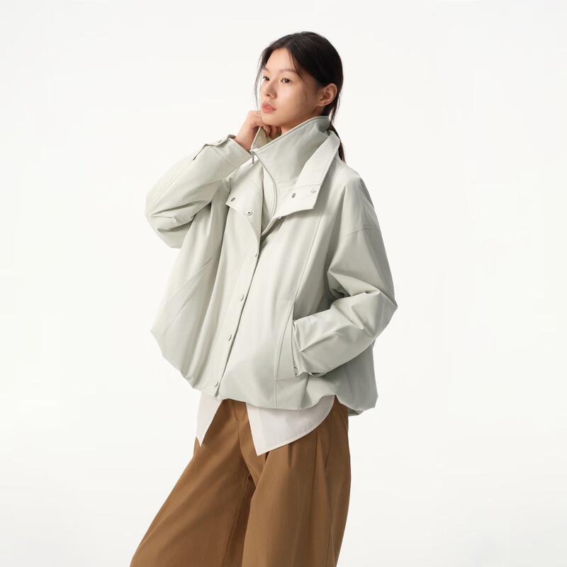 Women's Casual Faux Two-Piece Short Down Jacket