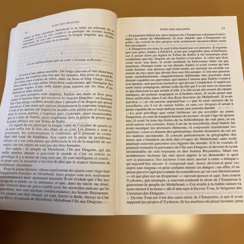 [USED] French Version of the "Elric Series" by Michael Moorcock