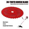 2 Pc 36T Weed Eater Blades Carbide Tip Brush Cutter Blades for Trimmer Weed Eater Compatible with Husqvarna Stihl Fsx and More
