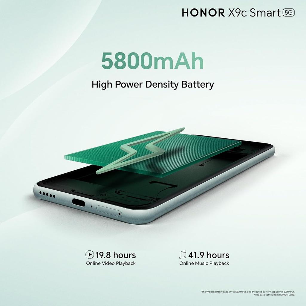 Global Version HONOR X9c Smart Mobile Phone 6.8" 120Hz LCD Anti-Drop Display 108MP Ultra Camera 5800mAh Battery 35W SuperCharger