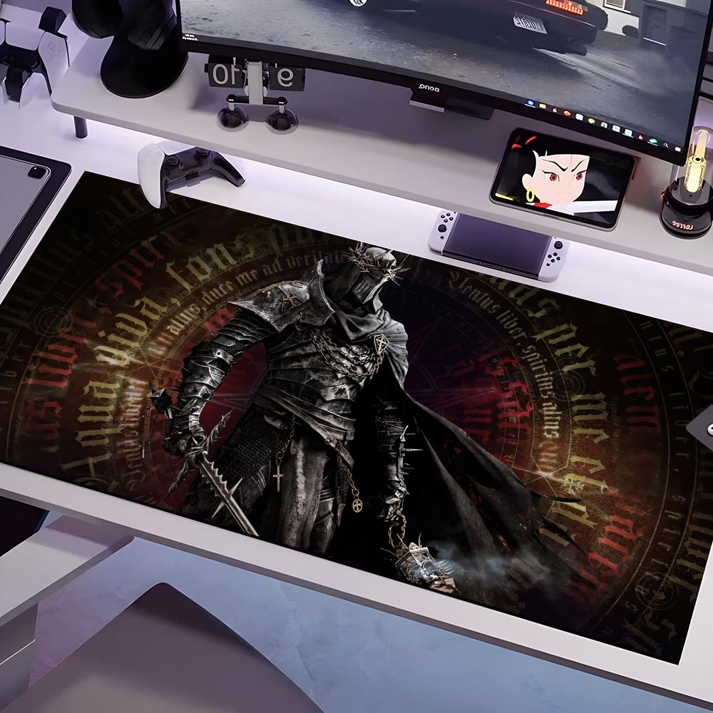The L-Lords Of The F-Fallen Mouse Pad Multiple Sizes Large Square Computer Office Game Table Mats Rubber Anti-slip Mousepads