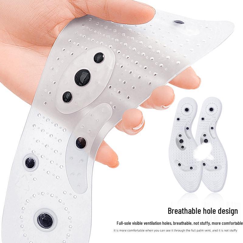 Breathable Magnetic Massage Insoles with 8 Magnets for Men & Women