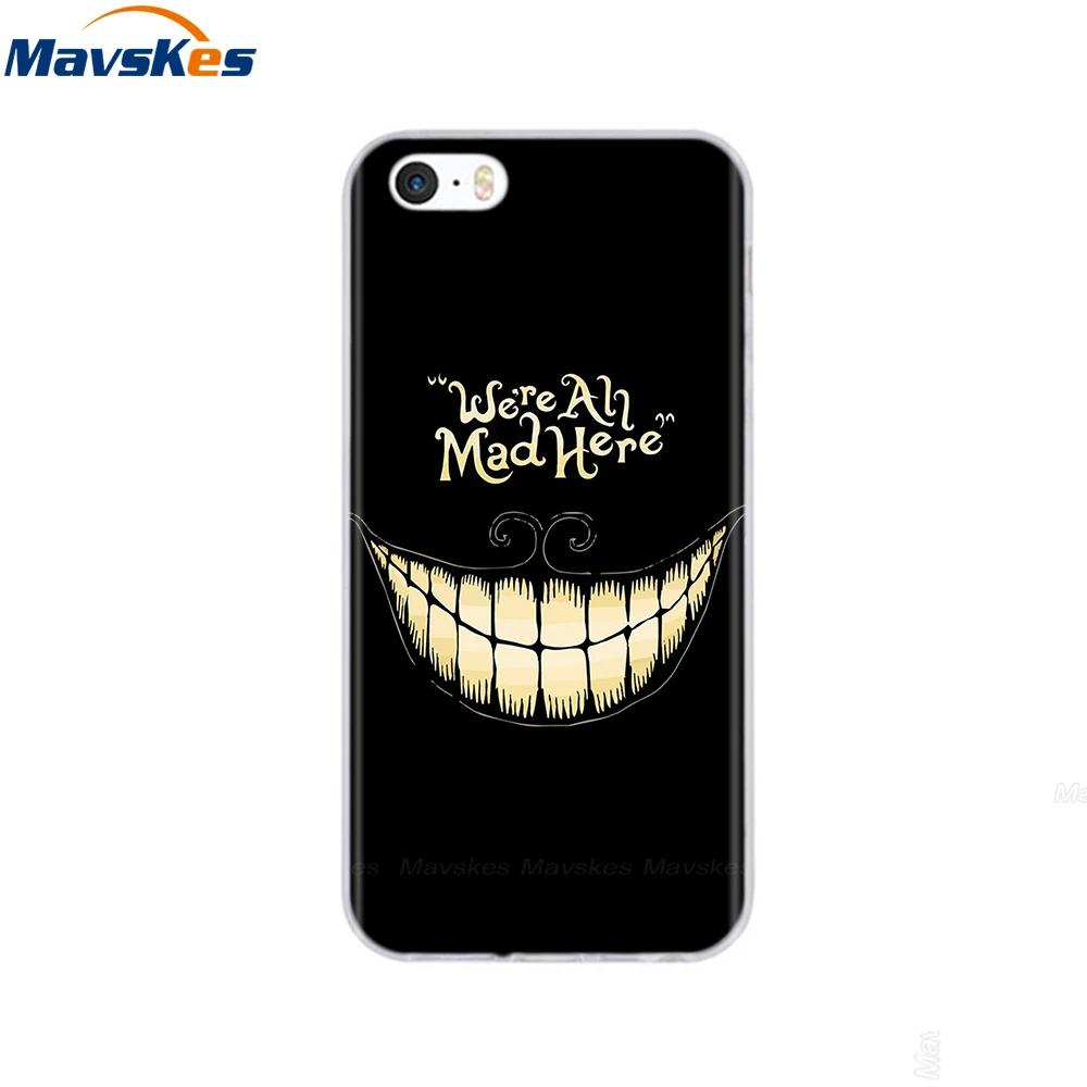 For iPhone 5s SE 5 Case Cover Silicone Soft TPU Cover Print Flower Cute Animal Phone Case For iPhone 6s 6 7 8 Fundas Clear Cases