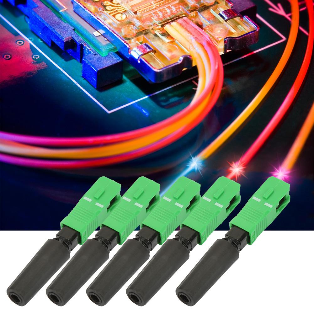 Optic Connector, SCCelsius   Optic Connector, Quick Assembly Good Repeatability for Local Area Instruments FTTH